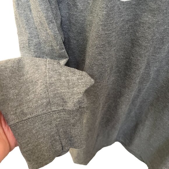 THE‎ Nike Tree Sweater Mens L Gray Long Sleeve Sweatshirt Nike Logo Camo … - Picture 4 of 4